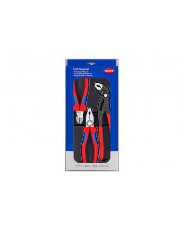 Coffret pince universel/coupante/cobra Knipex